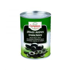 Olives noires rondelles